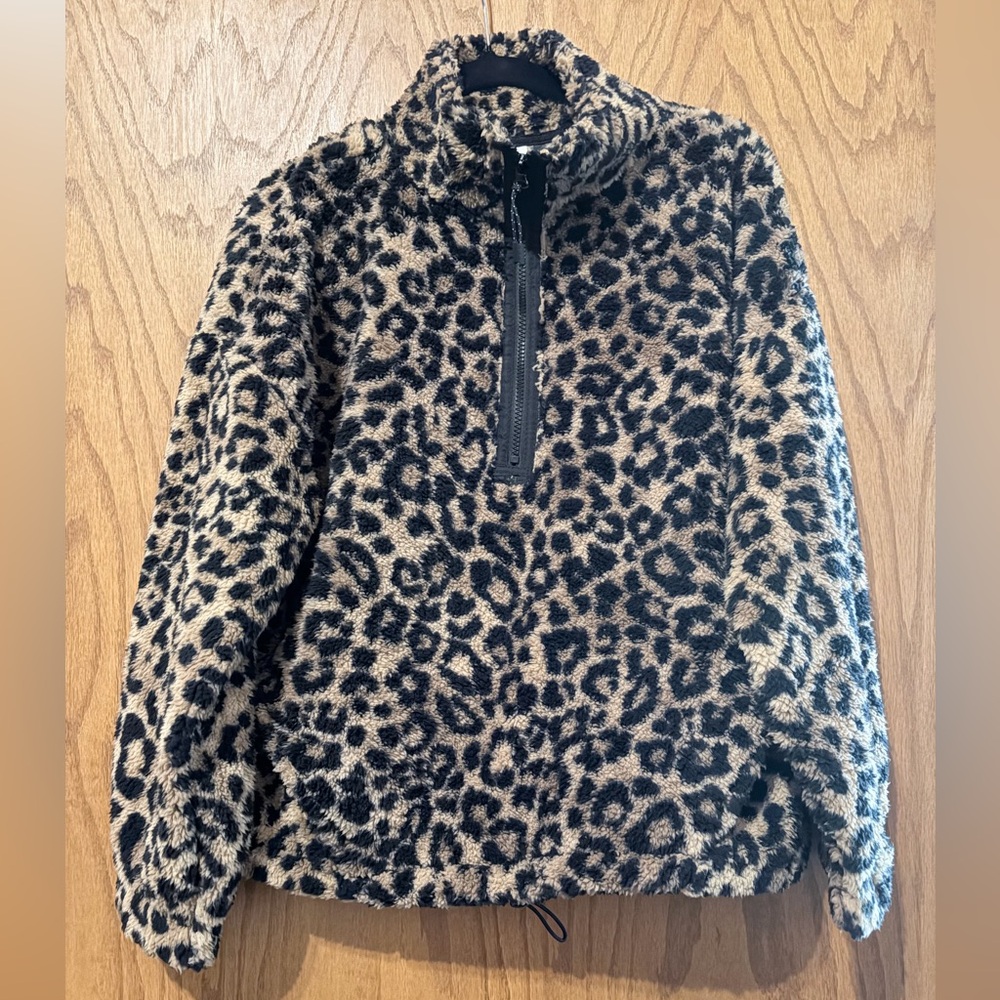 No Boundaries Leopard Print Fleece